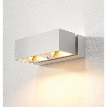 Artdelight BfeldII - applique murale - 18 x 11 x 6 cm - 4 x 3W LED inclus - IP54 - aluminium