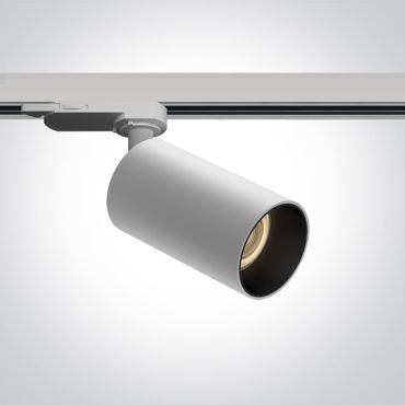 ONE Light Dark Light GU10 Track Spot Range - spot sur rail - Ø 5,6 x 10 cm - blanc