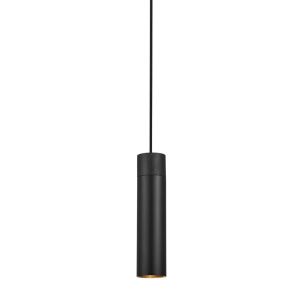 MODÈLE D’EXPOSITION - Tilo Pendant Black + Adaptateur Rail 3 Phases – Suspension pour Système de Rail – Noir