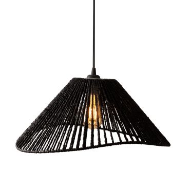 Maxlight Amalfi I - lampe suspendue - Ø 45 x 165 cm - noir