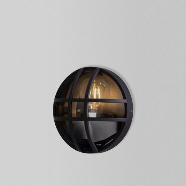 Nova Luce Amel - applique murale extérieure - Ø 17,5 x 10 cm - IP65 - anthracite foncé