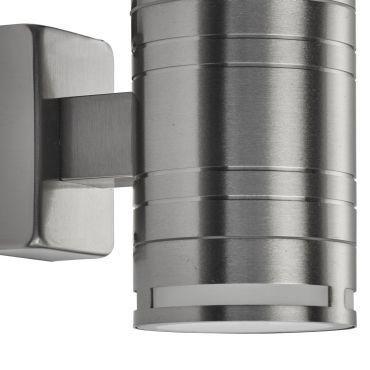 Searchlight Bodmin - Applique d'extérieur - 6 x 17,6 cm - IP44 - acier inoxydable