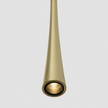 Faro Diana 800 - lampe suspendue - Ø 3,2 x 80 cm - 6W LED inclus - or satiné