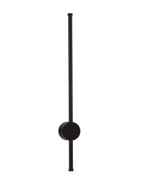 Nova Luce Ridge - applique murale extérieure - 1,6 x 65 cm - 12W LED inclus - IP65 - noir sablé