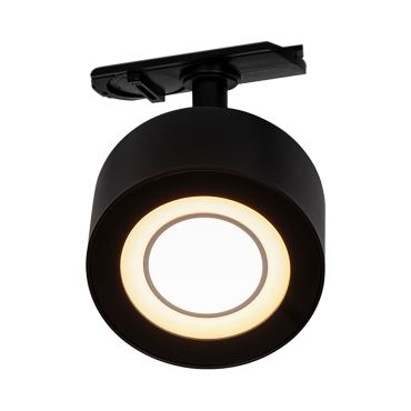Nordlux Link Clyde - spot sur rail - Ø 8,5 x 10,5 cm - 3 niveaux de gradation - 4W LED inclus - 2700K - noir