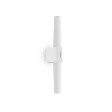 Nordlux Helva Double Basic - applique murale - 10,6 x 5,7 x 42,5 cm - 9W LED inclus - IP44 - blanc