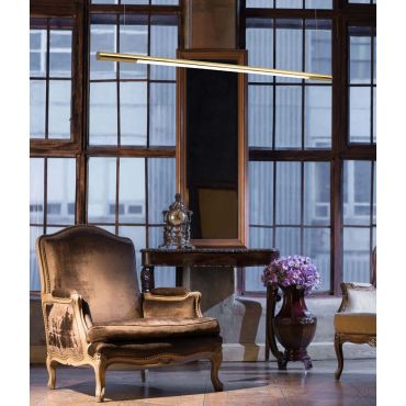 Maxlight Organic - lampe suspendue - 100 x 140 cm - 16W LED inclus - or