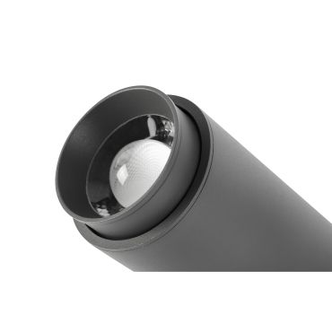Faro Plom - applique murale extérieure - 20 x 8 x 8 cm - 8,5W LED inclus - IP64 - gris foncé