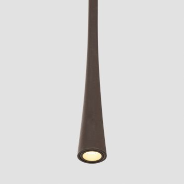 Faro Diana 600 - lampe suspendue - Ø 3,2 x 60 cm - 6W LED inclus - marron foncé