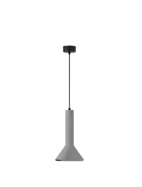 Nova Luce Dylan - suspension - Ø 19,5 x 150 cm - gris