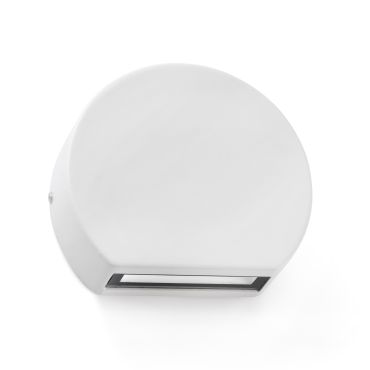 Faro Pill - applique murale - 10 x 3 x 8,5 cm - 4W LED inclus - IP54 - blanc givré