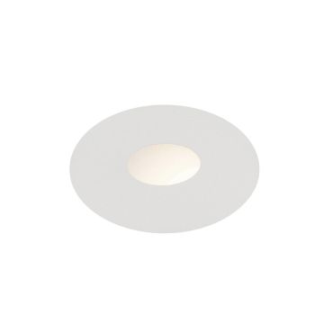 Nova Luce Passaggio - applique à encastrer - Ø 37 mm, Ø 32 mm à encastrer - 1W LED inclus - IP54 - blanc