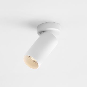 Nova Luce Oso - spot en saillie - Ø 7 x 13 cm - blanc