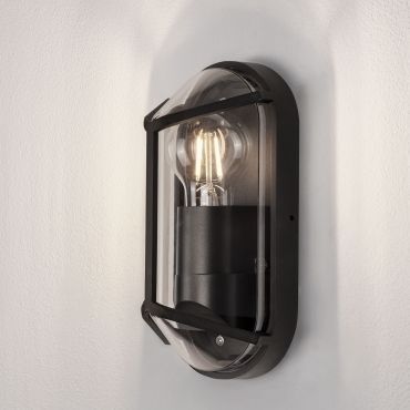 Nova Luce Amel - applique murale extérieure - 9,5 x 23 x 9 cm - IP65 - anthracite foncé