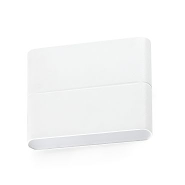 Faro Aday - applique murale - 11,3 x 2,2 x 9 cm - 6W LED inclus - IP54 - blanc mat