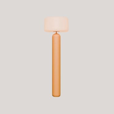 New Garden Phoebe 145 - lampadaire rechargeable à énergie solaire et à batterie avec télécommande - Ø 45 x 143 cm - RGB + blanc 5W LED inclus - IP65 - jaune moutarde - 3000K