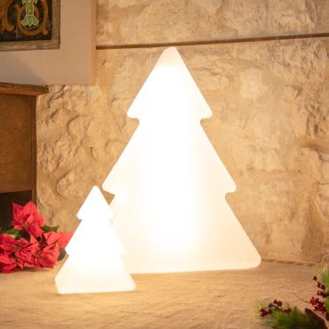 New Garden Pinus 40 - lampadaire - 30 x 40 x 19 cm - 7W LED inclus - blanc