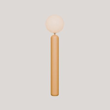 New Garden Monica 150 - lampadaire rechargeable à batterie avec télécommande - Ø 35 x 153 cm - 7W LED inclus - IP54 - jaune moutarde - 3000K-6500K