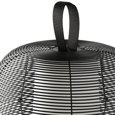 Faro Nara - lampe portable - Ø 46 x 35 cm - IP65 - noir mat