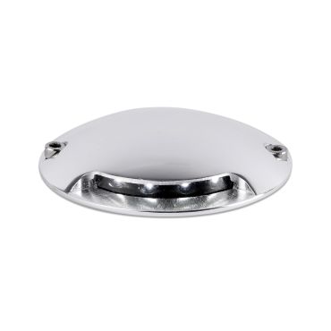 Faro Keenan - applique murale - Ø 7 x 1,5 cm - 0,5W LED inclus - IP67 - nickel