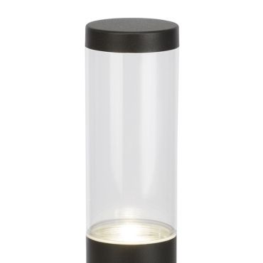 Brilliant Bergen - lampe de jardin - Ø 6 x 40cm - 4W LED inclus - IP44 - anthracite