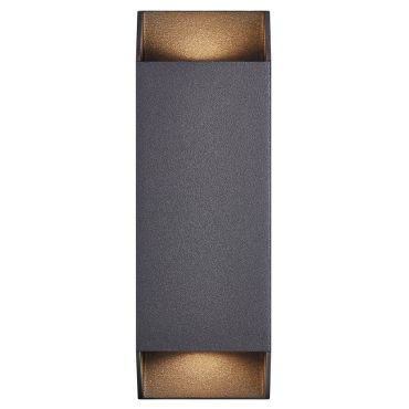 Nordlux Nico - applique murale extérieure - 8 x 8 x 23,5 cm - IP54 - noir