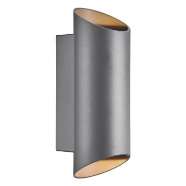 Nordlux Nico - applique murale extérieure - 9,5 x 7,7 x 23,5 cm - IP54 - gris