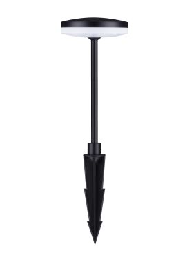 Nova Luce Nawa - lampe de jardin - Ø 15 x 32 cm - 12W LED inclus - IP65 - noir sablé