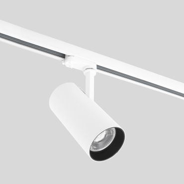 Nova Luce Track - Système de rail triphasé - Ø 9,3 x 27 cm - 30W LED inclus - blanc - couleur de lumière blanc chaud