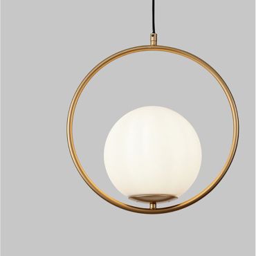 Nova Luce Obitar - lampe suspendue - 35 x 20 x 120 cm - laiton doré
