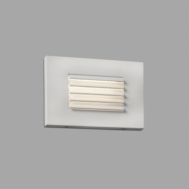 Faro Spark - applique encastrée - 10,5 x 7,5 cm - 5W LED inclus - IP65 - blanc mat