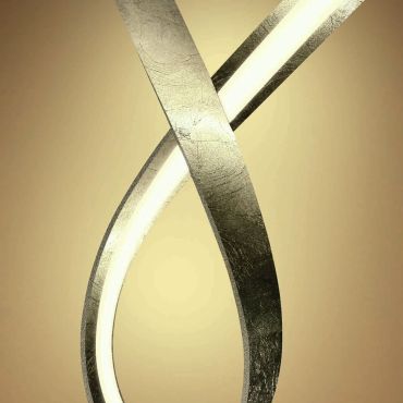 ONE Light Ribbon - lampe de table - Ø 16 x 36 cm - 10W LED inclus - laiton