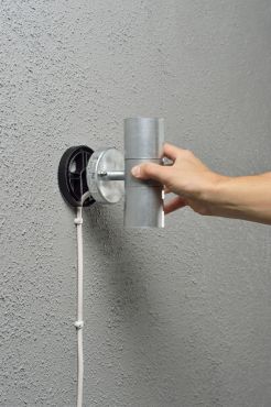 Passe-câble Konstsmide pour éclairage mural - Ø 10,5 x 1,5 cm