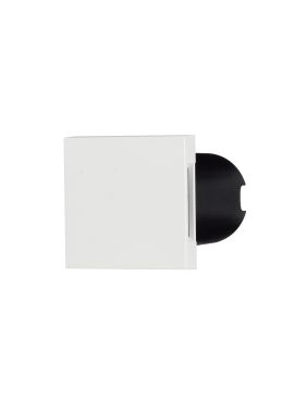 Nova Luce Iko - applique encastrée - 5,5 x 5,5 x 9 cm - 1W LED inclus - IP67 - blanc sablé