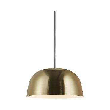 Nordlux Cera - lampe suspendue - Ø 36 x 229 cm - laiton