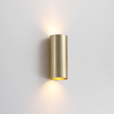 Searchlight Round - applique murale - Ø 6,5 x 15,4 cm - or