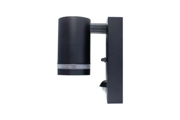 Integral LED Malaga – applique murale extérieure avec détecteur de mouvement – 6,8 x 11,6 x 14,9 cm – IP54 – noir