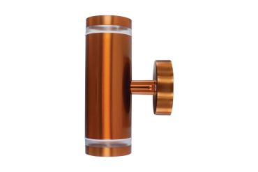 Integral LED Beijing – applique murale extérieure – 7,3 x 10,9 x 17,2 cm – IP65 – cuivre