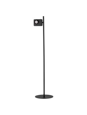 Nova Luce Kedros - lampadaire - Ø 30 x 131 cm - 9W dimmable LED inclus - noir