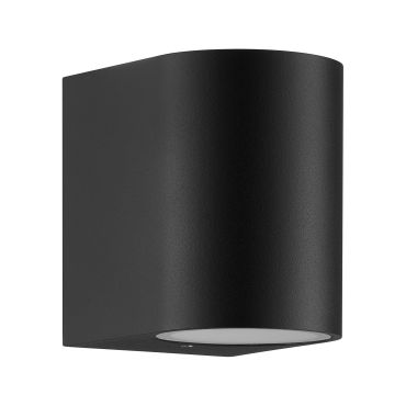 Nordlux Dion Single - applique murale extérieure - 6,6 x 9 cm - IP44 - noir