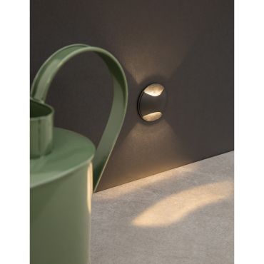 Nova Luce Joya - applique d'extérieur - 6,5 x 4 x 6 cm - 3W LED inclus - IP65 - noir sable