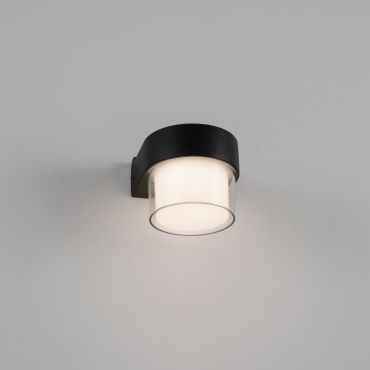 Nova Luce Darf - applique d'extérieur - 9,5 x 10,5 x 8,5 cm - 5W LED inclus - IP65 - noir sable