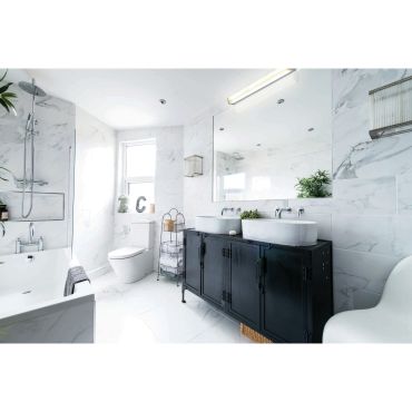 ONE Light Mirror LED Square - lumière miroir - 60 x 4 x 5,8 cm - 15W LED inclus - IP44 - chrome - couleur de lumière blanc chaud