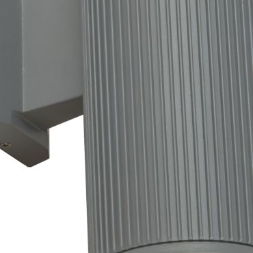 Searchlight Chopwell - Applique d'extérieur - 11,5 x 21,5 cm - IP54 - gris
