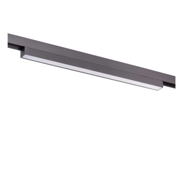 Lucide Linial Glyx - système de rail magnétique - spot sur rail - 30,2 x 1,9 x 2,7 cm - LED 11W incluse - Fonction de gradation et couleur de lumière réglable via l'application - noir chrome mat