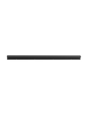 Nova Luce Planet 04 - profilé magnétique encastré sans cadre - 100 x 6,5 x 3,9 cm - noir sable