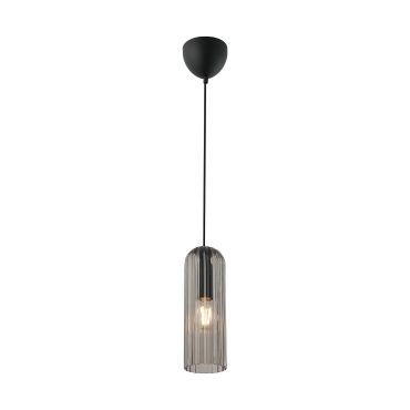 Nordlux Miella - lampe suspendue - Ø 12,3 x 230 cm - fumé