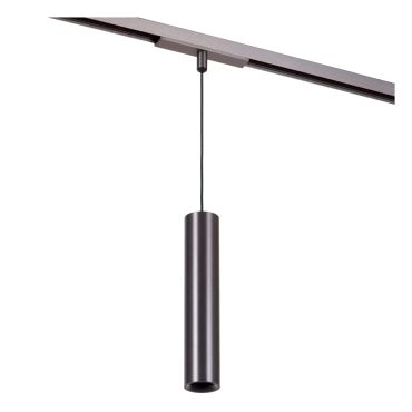Lucide Linial Luxus - système de rails magnétiques - suspension - Ø 4 x 170 cm - LED 8W incl. - Fonction de gradation et couleur de lumière réglable via l'application - noir chrome mat