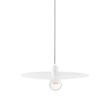 Faro Plat - lampe suspendue - Ø 50 cm - blanc mat