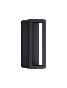 Nova Luce Cosmic - applique murale extérieure - 8,6 x 23 x 12,5 cm - 9W LED inclus - IP65 - anthracite foncé